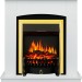 Каминокомплект Royal Flame Barcelona (разборный) - Белый с очагом Fobos FX Brass