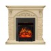Каминокомплект Royal Flame Bern Сланец крупный бежевый / Алебастр патина с очагом Majestic FX Black