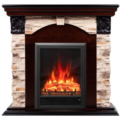 Камин электрический RealFlame Dublin Rock STD/EUG AO с  Eugene