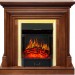Каминокомплект Royal Flame Bradford - Орех с очагом Majestic FX Brass