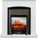 Каминокомплект Royal Flame Barcelona (разборный) - Белый с очагом Fobos FX M Black