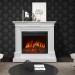 Портал Royal Flame Chelsea - Белый (Ширина 1350 мм)