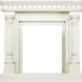 Каминокомплект Royal Flame Dallas - Слоновая кость с патиной с очагом Majestic FX M Brass