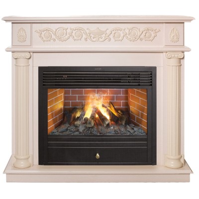 Камин электрический RealFlame Attica 26 WT с Novara 26 3D