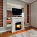 Портал Dimplex Alexandria под классический очаг белый дуб