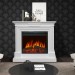 Каминокомплект Royal Flame Chelsea - Белый (Ширина 1350 мм) с очагом Vision 42 LOG LED