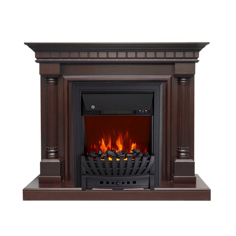 Каминокомплект Royal Flame Dallas - Темный дуб с очагом Aspen Black