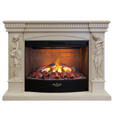 Камин электрический RealFlame Diva 33 WT с FireStar 33 3D