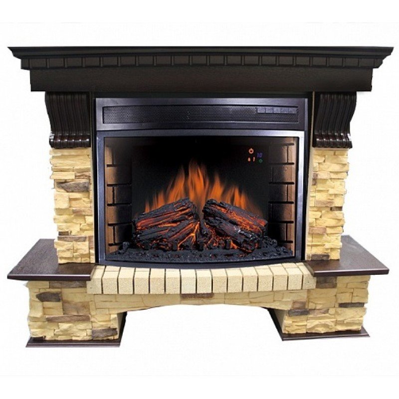 Портал Royal Flame Pierre Luxe Dioramic 25 FX сланец/темный дуб