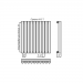 KZTO Гармония А40 1-1500-23 трубчатый радиатор