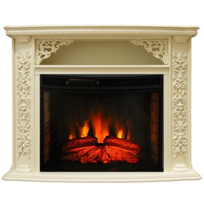 Камин электрический RealFlame Izabella 33 WT с FireSpace 33 S IR 1