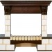 Портал Royal Flame Pierre Luxe Dioramic 25 FX шампань/темный дуб