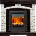 Каминокомплект Dimplex Glasgow - Венге / Белый с очагом Brookline Black