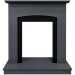Каминокомплект Royal Flame Barcelona (разборный) - Серый графит с очагом Fobos FX Black
