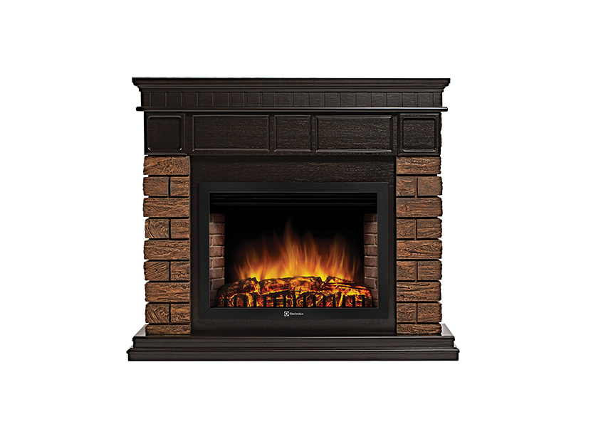 Портал Electrolux Bricks Wood 30 камень темный, шпон венге