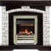 Каминокомплект Dimplex Glasgow - Венге / Белый с очагом Cavendish