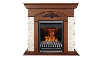 Камин электрический RealFlame Neapolis NT c очагом 3D Oregan