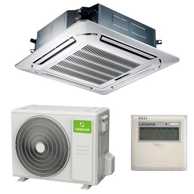 Lessar LS-HE24BVA2/LU-HE24UVA2/LZ-B4UB кассетная инверторная сплит-система