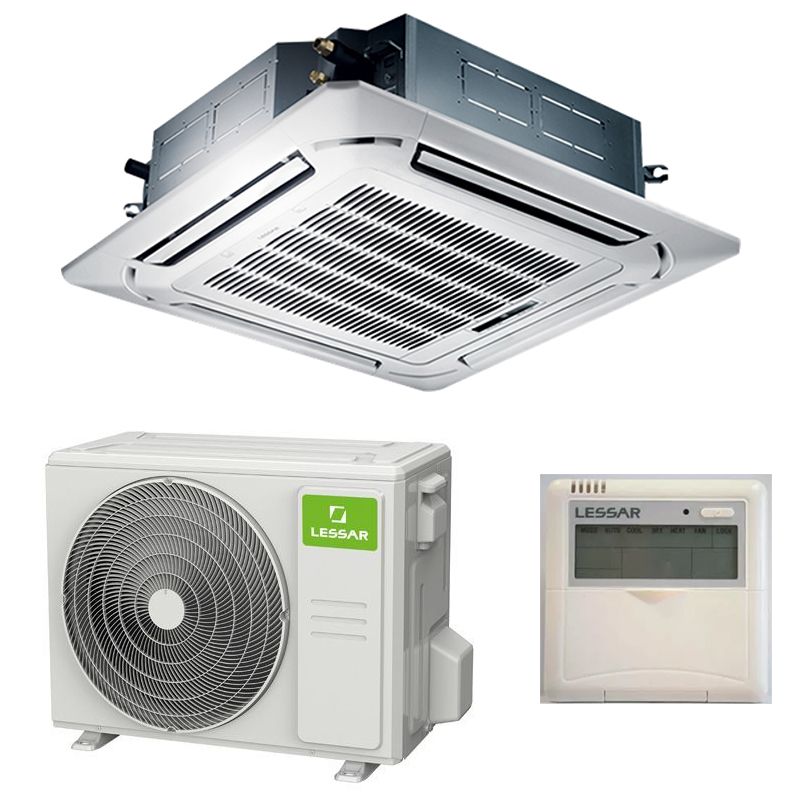 Lessar LS-HE24BVA2/LU-HE24UVA2/LZ-B4UB кассетная инверторная сплит-система