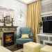 Каминокомплект Dimplex Derby - Old silver с очагом Danville Antique Brass FB2