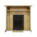 Каминокомплект Dimplex Derby - Old silver с очагом Danville Antique Brass FB2