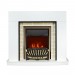 Каминокомплект Royal Flame Montana - Белый с очагом Aspen Gold