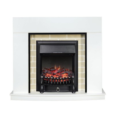Каминокомплект Royal Flame Montana - Белый с очагом Fobos FX Black