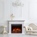 Каминокомплект Royal Flame Coventry - Серый графит (Ширина 1400 мм) с очагом Vision 42 LOG LED