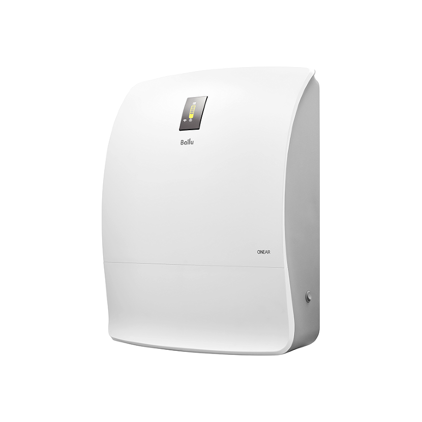 Ballu ONEAIR ASP-200SP-MAX приточный очиститель воздуха с датчиком CO2 и нагревательным элементом