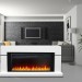 Каминокомплект Royal Flame Lindos - Белый (Ширина 1470мм) с очагом Vision 42 LOG LED