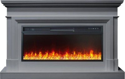 Каминокомплект Royal Flame Coventry - Серый (Ширина 1400 мм) с очагом Vision 42 LED