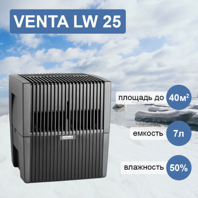 Venta LW 25 черная мойка воздуха