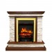 Каминокомплект Royal Flame Calgary - Дуб / Сланец белый с очагом Fobos FX Brass