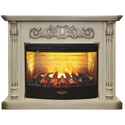 Камин электрический RealFlame Salford 33 WT с FireStar 33 3D