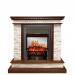Каминокомплект Royal Flame Calgary - Дуб / Сланец белый с очагом Fobos FX M Black