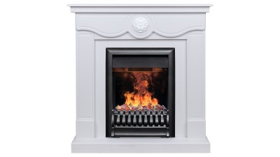 Камин электрический RealFlame Aurora WT c очагом 3D Oregan
