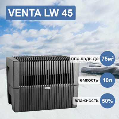 Venta LW 45 черная мойка воздуха