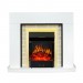 Каминокомплект Royal Flame Montana - Белый с очагом Majestic FX Brass