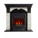 Каминокомплект Royal Flame Dublin - Венге / Сланец белый с очагом Aspen Black