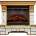 Портал Dimplex Pierre Luxe Symphony 2608/Symphony 2624L белый камень/ дуб