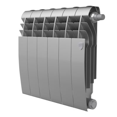 Royal Thermo BiLiner 350 V 6 секций Silver Satin радиатор