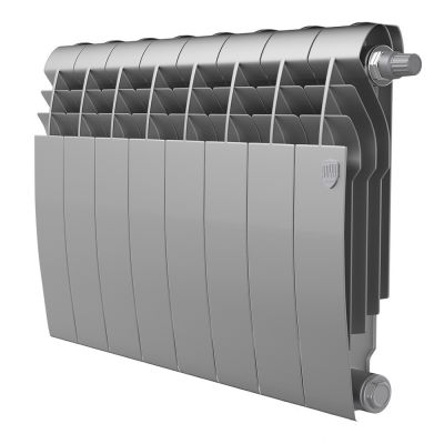 Royal Thermo BiLiner 350 V 8 секций Silver Satin радиатор