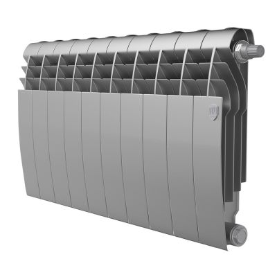 Royal Thermo BiLiner 350 V 10 секций Silver Satin радиатор