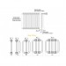 KZTO PC 1-300-25 трубчатый радиатор