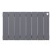 Royal Thermo PianoForte 300 Silver Satin 8 секций радиатор