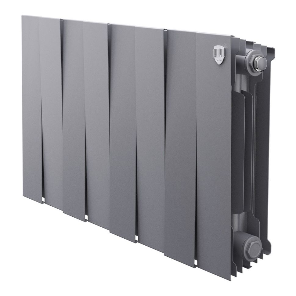 Royal Thermo PianoForte 300 Silver Satin 8 секций радиатор