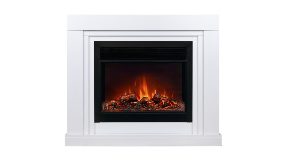 Камин электрический RealFlame Stanley 26 WT с очагом MoonBlaze BL Lux S