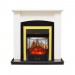 Каминокомплект Royal Flame Baltimore - Слоновая кость, черный с очагом Majestic FX M Brass