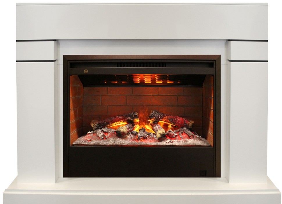 Камин электрический RealFlame Lindelse 26 WT с Helios 26 3D