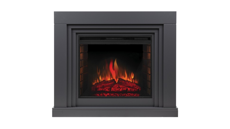 Камин электрический RealFlame Stanley 26 GR с очагом Epsilon 26 S IR